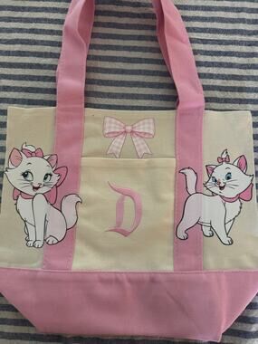 Disney Marie from Aristocats Double Sided Custom Made Mini Tote Bag